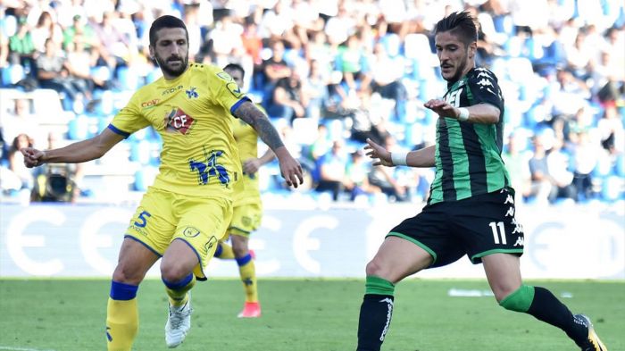 Sassuolo remisuje bezbramkowo z Chievo