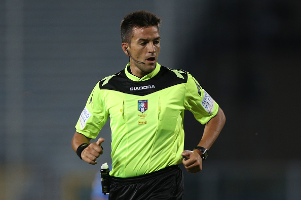 Antonio Rapuano sędzią meczu Sassuolo-Catania